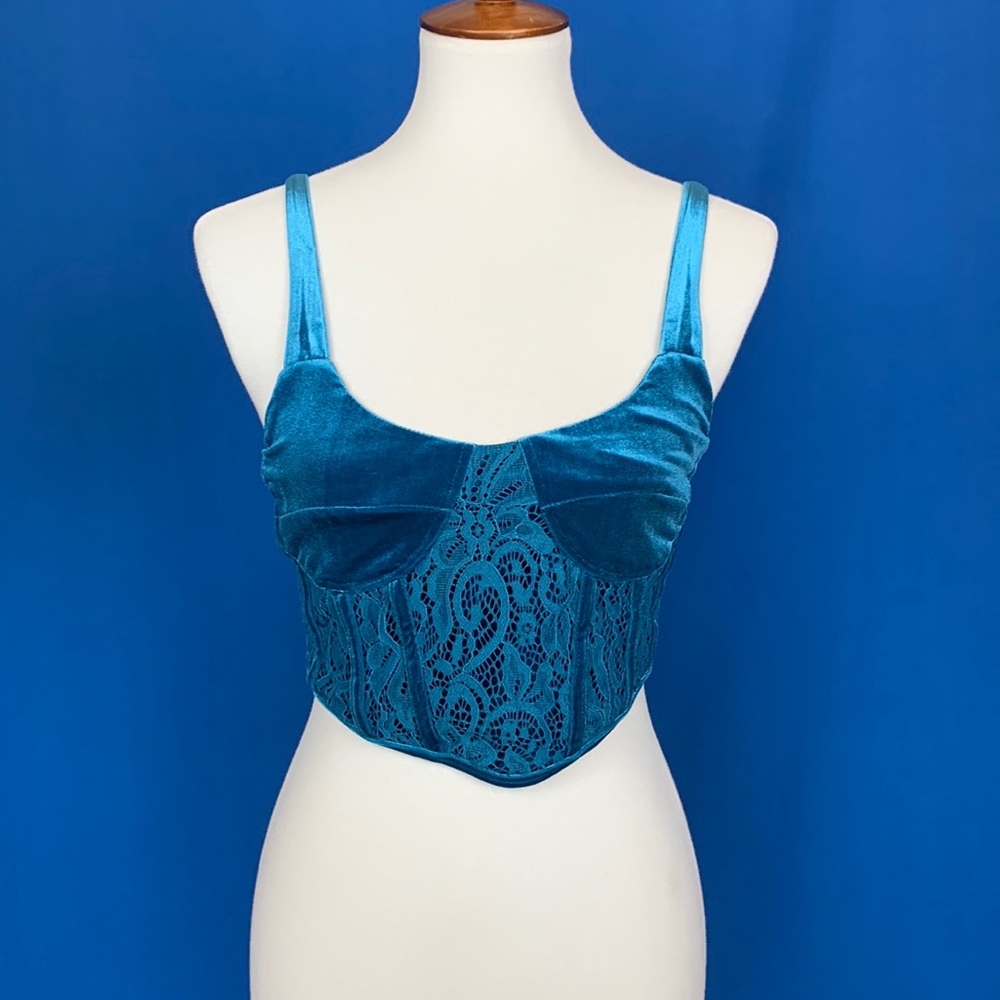 Bustier teal boys NWT
